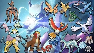 COMO TENER A TODOS LOS LEGENDARIOS EN POKEMON ROJO FUEGO O VERDE HOJA (EXPLICACIÓN)