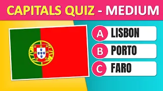 Guess The Capital City Of The Country MEDIUM LEVEL | Capital City Quiz