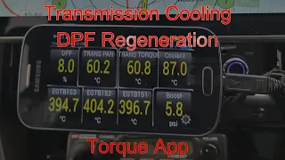 #0152 Torque App, Transmission cooling & DPF regeneration (burn)
