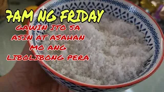 7AM FRIDAY GAWIN ITO SA ASIN AT ASAHAN MO ANG LIBOLIBONG PERA-APPLE PAGUIO7