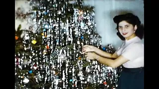 1950's Family Christmas Vintage 8mm Home Movie Footage