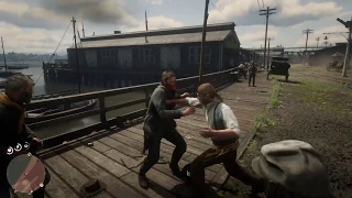 Red Dead Redemption 2 -Fights/Shooting/Epic Moments #1