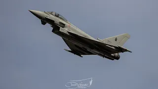 Italian Air Force Typhoon Epic Display at RIAT 2022