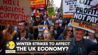 UK economy contracts in the third quarter; Winter strikes to affect the UK economy? | WION