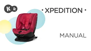 How to install the Kinderkraft XPEDITION swivel car seat | Instruction Manual