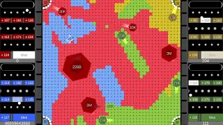 Multiply or Release X Territory War - 🖖4 Player #2 - Marble Race in Unity