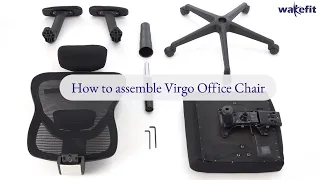 How To Assemble Virgo Office Chair | Chair Installation Guide | Wakefit