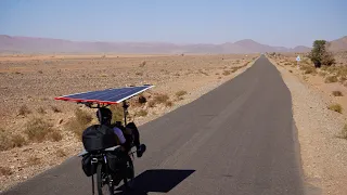 The Sun Trip 2024 - Day 15 ebike Cycle touring the Sahara desert in Morocco