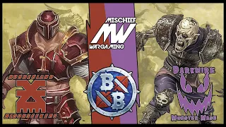 Khorne vs Necromantic Horror - Mischief Cup Round 2 - Blood Bowl