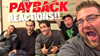 MOST FUN WATCHING WWE PPV EVER! PRANKS, REACTIONS, HEEL WIFE SIGNS!  WWE PAYBACK 2017 RESULTS!