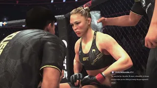 Holly Holm vs Ronda Rousey UFC 5