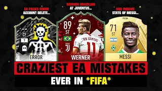 Craziest EA MISTAKES in FIFA EVER! 😂🤦‍♂️