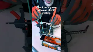 Check out my new video plastic welding with harbor freight kit. #maker #woodworking #harborfreight