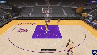 3 point shot with Shaquille O'Neal in NBA 2K23