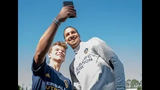 LA Galaxy Soccer & Zlatan Ibrahimovic Make a Dream Come True