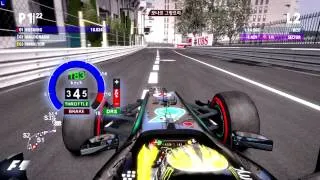 F1 2013 Monaco Qualifyng (1:12:653) No Assist