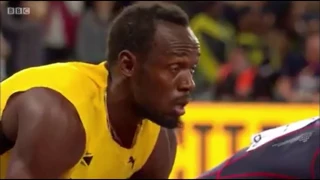 USAIN BOLTS' LAST RACE EVER 100M SPRINT FINAL WORLD CHAMPIONSHIP 2017