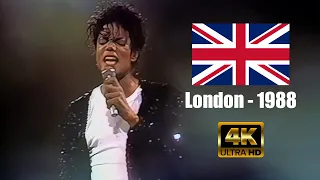 Michael Jackson | Billie Jean Wembley July 16th, 1988 (4K60FPS)