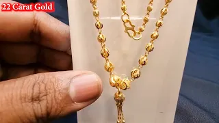 gold ball chain designs with price