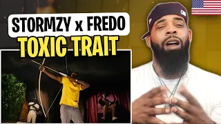 AMERICAN RAPPER REACTS TO -STORMZY - TOXIC TRAIT ft. FREDO