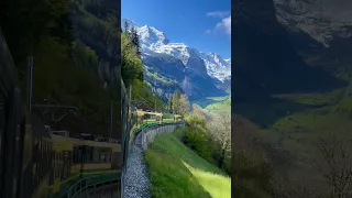 Incredible #lauterbrunnen #switzerland #youtubeshorts #nature #travel #spring