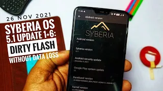 OnePlus 6 Syberia OS 5.1 android 12 update: Review and How to dirty Flash!