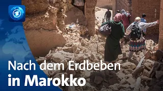 Erdbeben in Marokko: Schwierige Suche nach Überlebenden