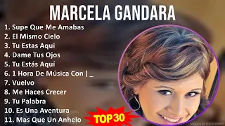 M a r c e l a G a n d a r a 2024 MIX Canciones Más Populares ~ Top Gospel, Religious Music