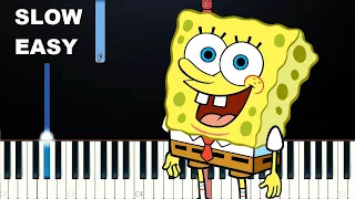 Monster How Should I Feel - Meme (SLOW EASY PIANO TUTORIAL)