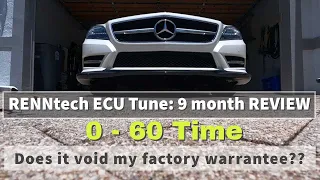 RENNtech ECU Tune: 9 Month Review (M278 V8 Bi-Turbo 4.7 Liter CLS 550 W218 C218)