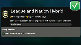 EAFC 24 LEAGUE AND NATION HYBRID SBC SOLUTION (ADVANCED SBC SOLUTIONS)