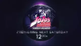 Toonami - JoJo's Bizarre Adventure: Stardust Crusaders Promo (HD 1080p)