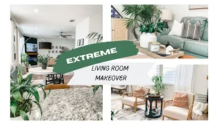 Extreme Living Room Makeover On A Budget || Making Over My Best Friend's House!!!