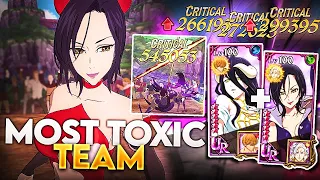 #1 ALBEDO TEAM IN PVP?! ULT RUSH UNKNOWN MOST TOXIC PVP COMBO!! [7DS: Grand Cross]