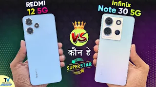 Redmi 12 5g vs Infinix Note 30 5g Camera Test, Speed Test Which is FASTER? | Redmi 12 5g Camera test