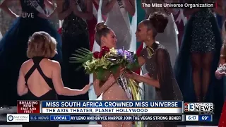 Miss Universe crowned in Las Vegas