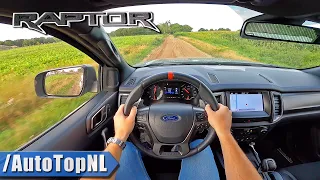 Ford Ranger Raptor *BAJA MODE* POV Test Drive by AutoTopNL