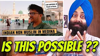 INDIAN NON MUSLIM TRAVELLING TO MEDINA SAUDI ARABIA | Indian Reaction | PunjabiReel TV