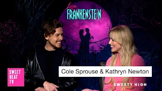 Cole Sprouse & Kathryn Newton Talk Chemistry On Lisa Frankenstein!