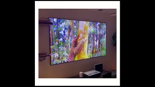 100" Screen | 4k UST Projector | Home Set Up