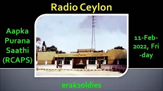 Radio Ceylon 11-02-2022~Friday~02 Darshnik Geet -