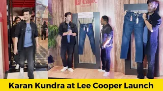 Karan Kundra unveiled the First Denim Collection By Lee Cooper 😍🔥