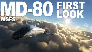 Leonardo MD-82 First Look in MSFS
