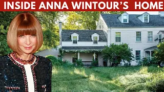 Anna Wintour House Tour in New York |  INSIDE Modern Farmhouse in Long Island | Interior Design