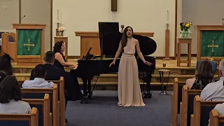 Voi che sapete - The Marriage of Figaro | Gulara Alakbarova (Mezzo Soprano), Elena Fray (Piano)