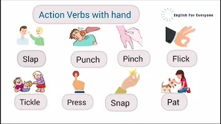 Action Verbs with Hand Movements