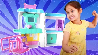 Una casa de muñecas para Selín. Los mejores juguetes para niños y para niñas.