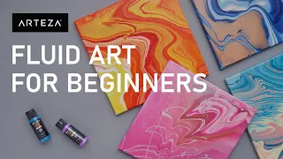 Fluid Art | Acrylic Pouring | Top Techniques For Beginners🌈