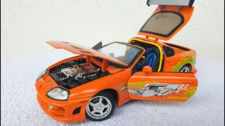 Toyota Supra The Fast and The Furious 1/18 ERTL -  Paul Walker