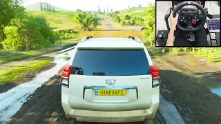 Toyota Land Cruiser - Forza Horizon 4 | Logitech g29 gameplay